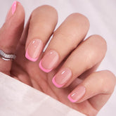 Dolce Pink Square Nails - Press On Nails Nail Pop Studio